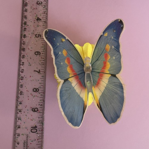 Colorful Fiber Optic Light Up Butterfly Rainbow Deco Light Nightlight Decor - Picture 1 of 5
