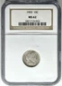 1903 10c Barber Dime NGC MS62 Original Mint State Silver Better Date Eye Appeal