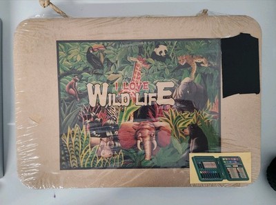 68 Pc Coloring Kit I Love Wildlife New In The Box Ages 3+
