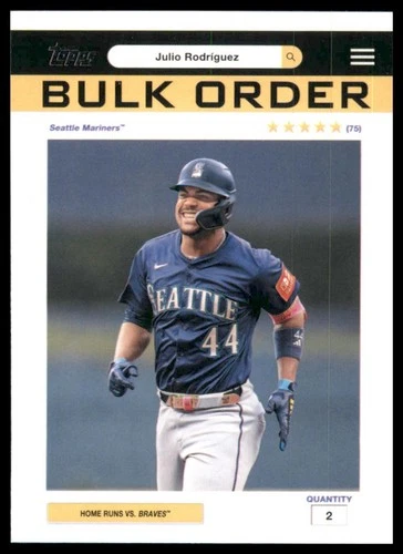 2026 Topps Series 1 #BO-2 Julio Rodriguez Bulk Order - Picture 1 of 2