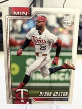 2026 Topps Series 1 - Base Player Number Variations Byron Buxton #255
