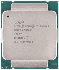 intel Processeur Xeon E5-2680V3 2,5 GHz 30 Mo de cache L3 12 cœurs SR1XP