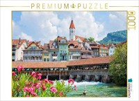 Calvendo Puzzle Historische Altstadt Von Thun | 1000 Teile Lege-GrößE 64 × 48 Cm