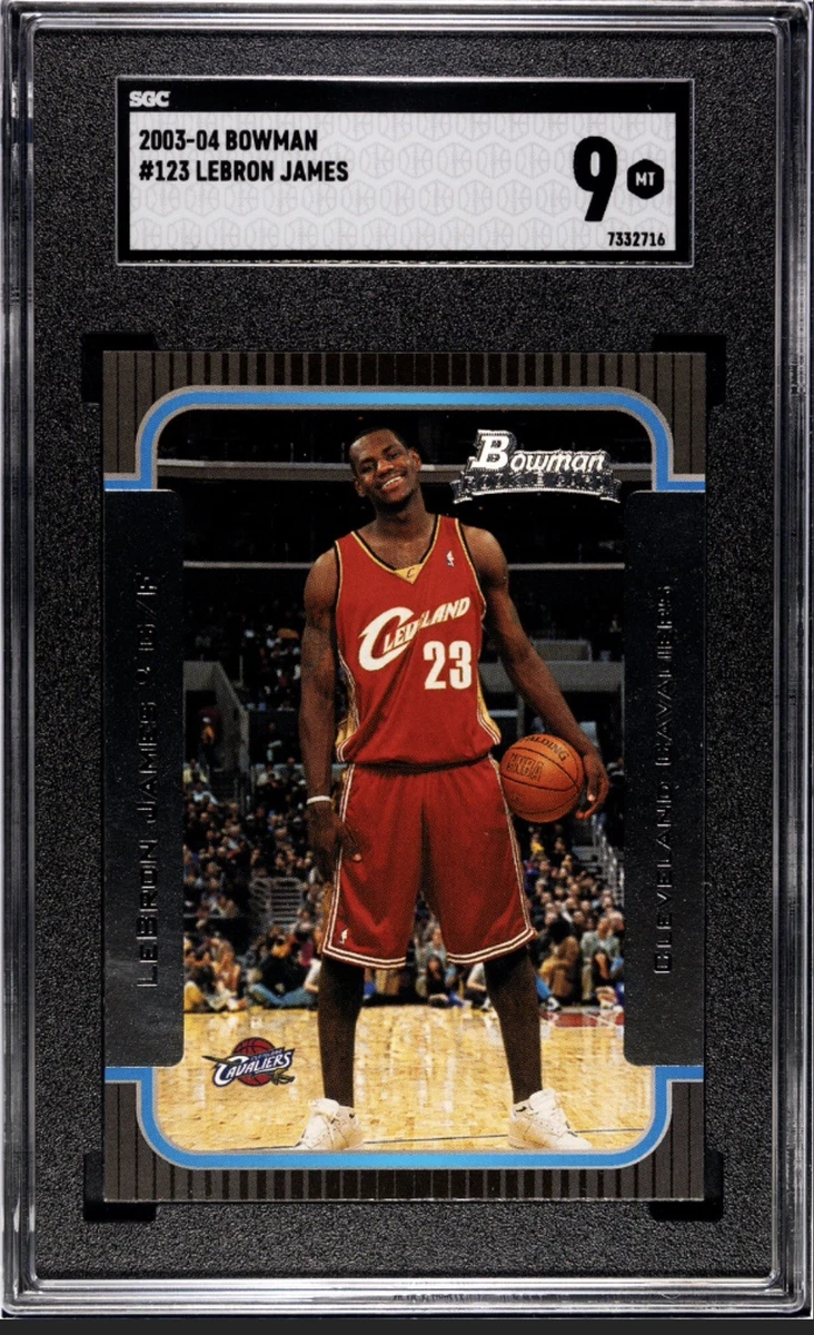 その他 2004-2005 Bowman lebron james GOLD SGC 8 LeBron James [Gold