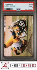 1994 PINNACLE #223 LeROY BUTLER PACKERS HOF POP 1 PSA 9