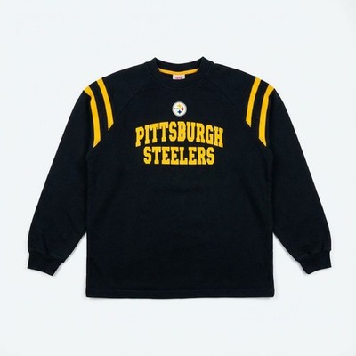 Pittsburgh Steelers NFL Team Apparel T-Shirt Herren Langarm Football M Schwarz
