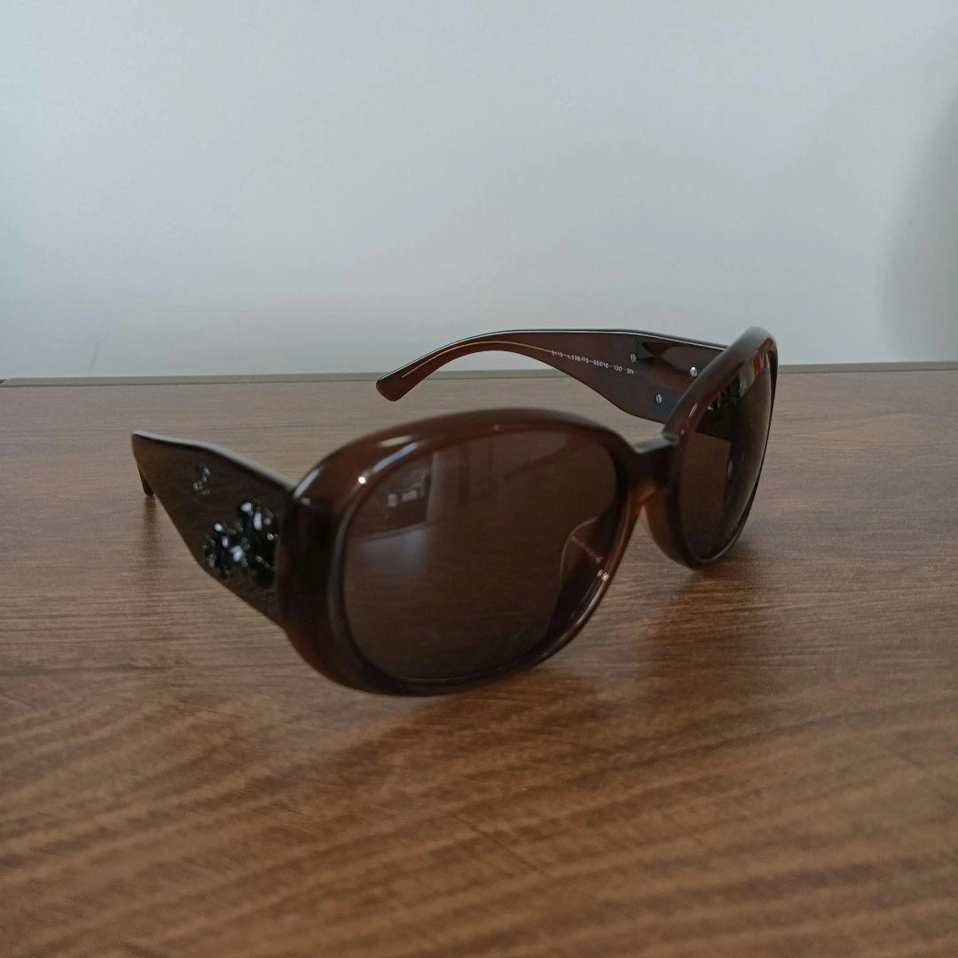 CHANEL Flower Brown Sunglasses for Women for sale | eBay