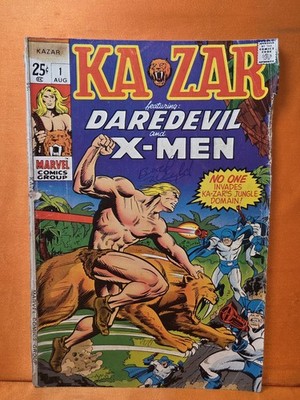 Ka-Zar #1 FN X-Men Appearance (Marvel Comics August 1970) J1