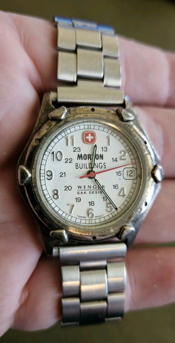 Wenger SMT Design Swiss Army Watch 100m WR 095-0695 Quartz