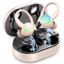 Wireless Earbuds, Bluetooth 5.4 Headphones Sports, 50H Playback Over-Ear Buds...