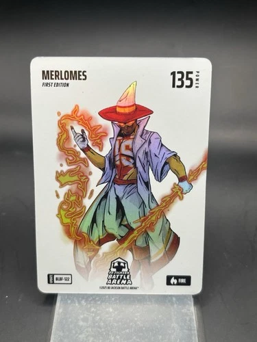 2025 Bo Jackson Battle Arena Merlomes Blizzard Battlefoil Fire Patrick Mahomes