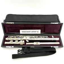 YAMAHA YFL-212 Flute Silver Plated Beginner Student Model w/Hard Case  Bag B96