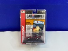 AUTO WORLD 1/64 SCALE CAR DRIVER 1976 PONTIAC FIREBIRD T/A ULTRA RED