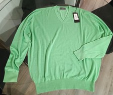 NWT 525 Maus  Hoffman HAWIKO 70 Cashmere 30 Silk Sweater Men's XXXL SCOTLAND