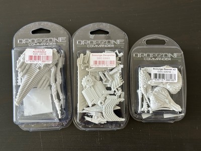 OOP DropZone Commander Scourge Blister Lot Hawk Wargames Neu in Box Drop Fleet