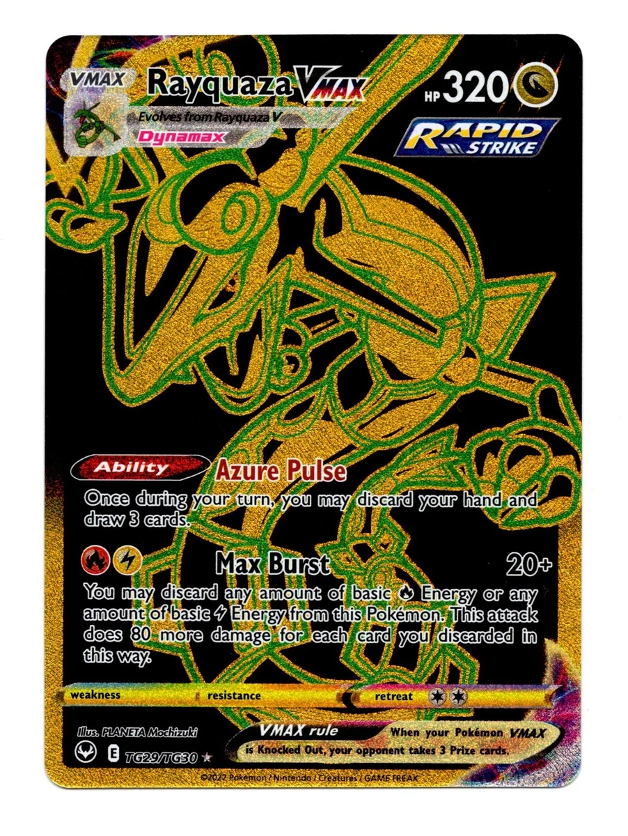 Rayquaza VMAX Pokémon TCG Cards for sale | eBay