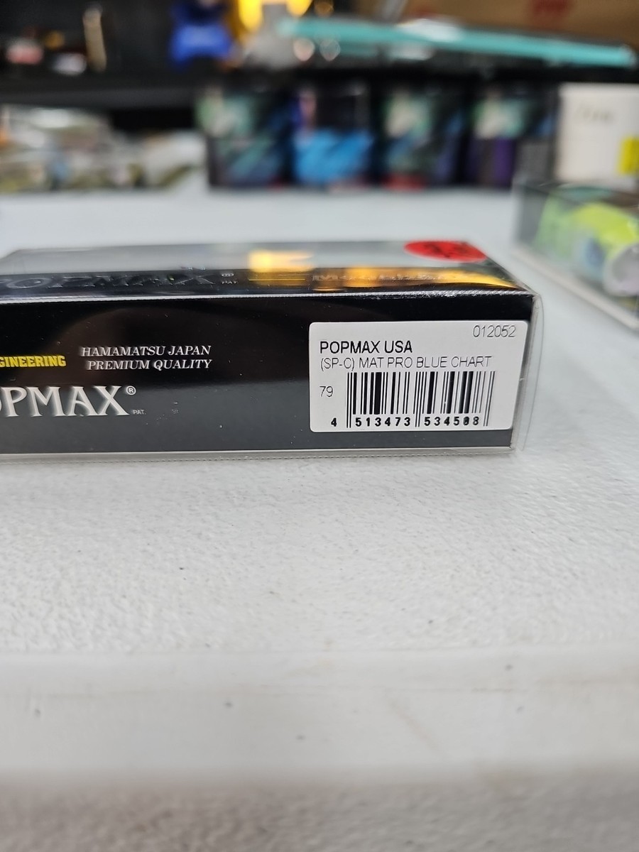 Megabass Pop Max Mat Pro Blue Chart | eBay