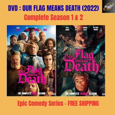 DVD Our Flag Means Death | Season 1-2 | Full HD Quality Audio | FREE SHIPPING