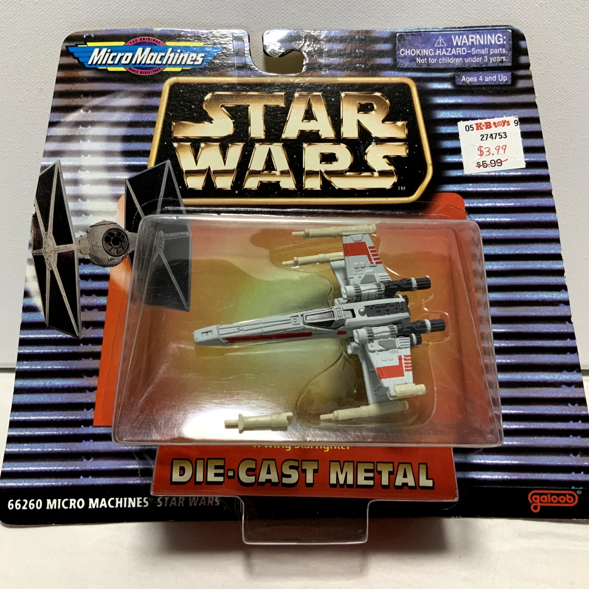 Micro Machines Star Wars Metal Action Figures & Accessories for