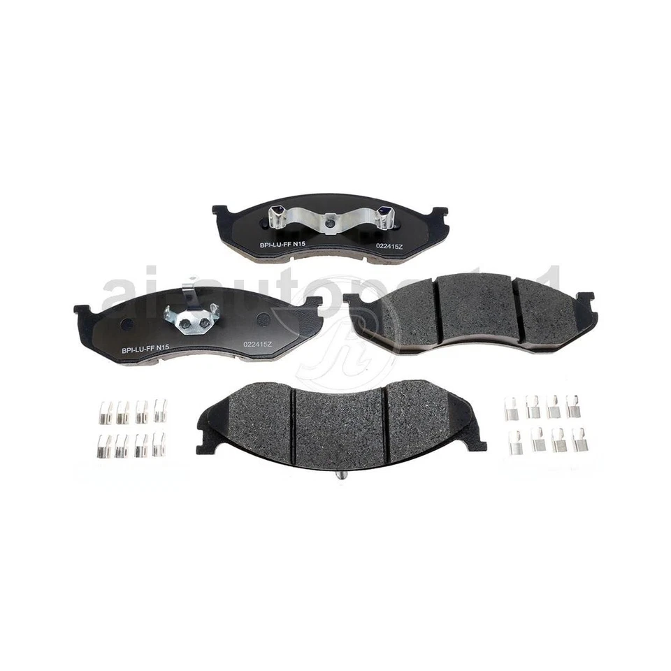 Kit de rotores de freno delanteros y pastillas de freno para Jeep TJ 1997 1998 1999 Foto 3 de 4