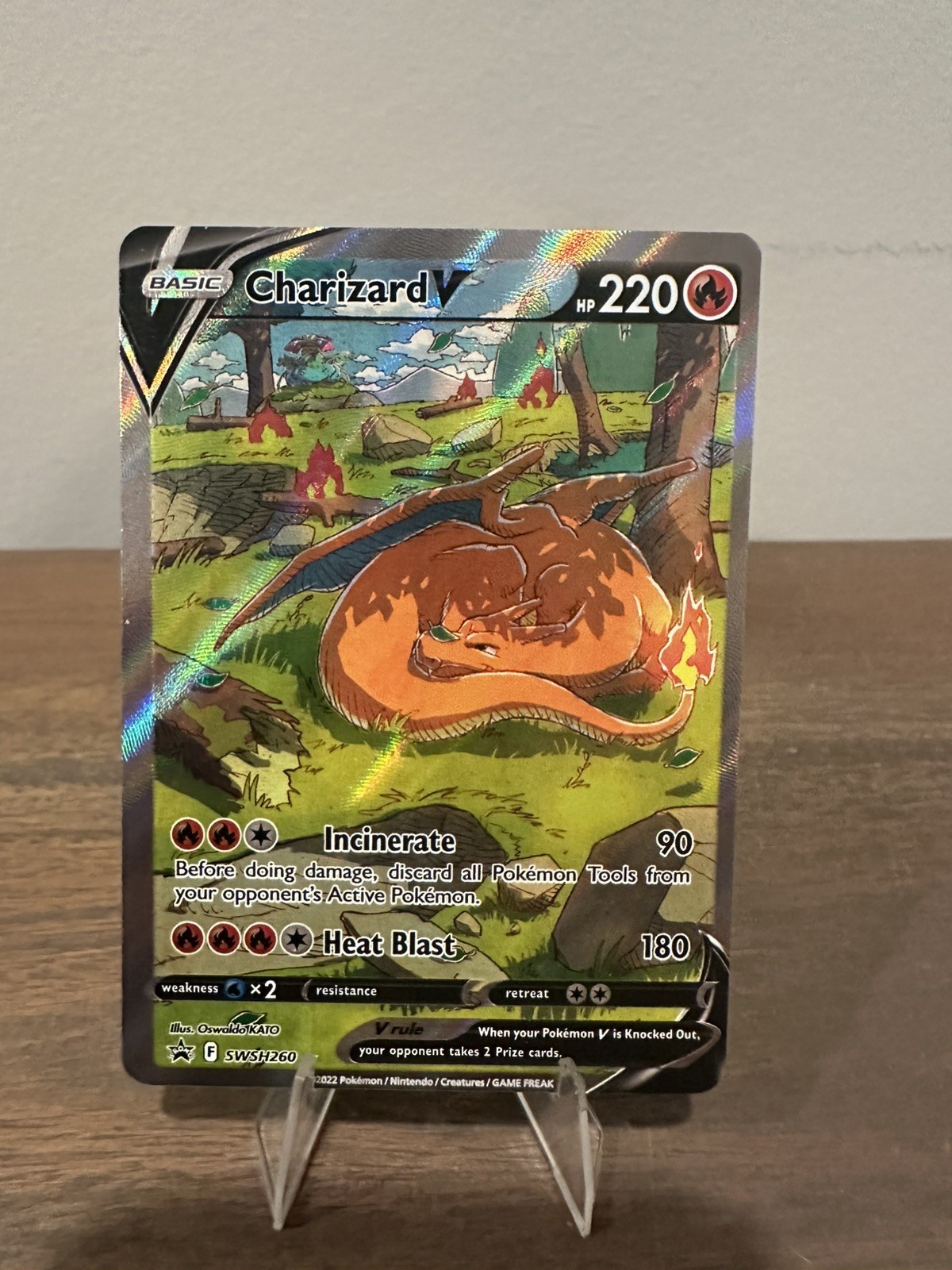 Pokemon Ultra Premium Collection: Charizard V SWSH260 Promo - NM