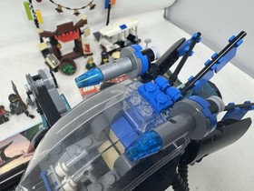 Lego Ninjago Sets 70611 & 70607 Minifigs & Manuals Near Complete Water Strider