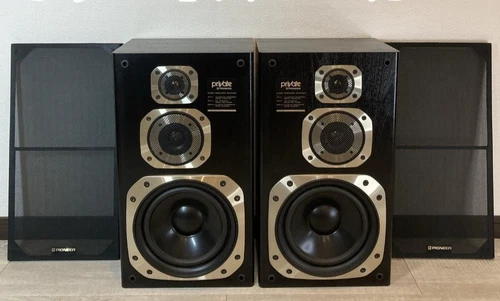 Pioneer S-Z91V 3-Way Speaker System Pair Vintage Audiophile Bookshelf Japan - product listing photo