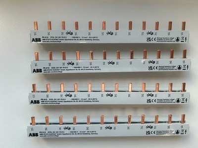 ABB PS3/12 Phasenschiene (2CDL230001R1012) Gesamt 4Stück Paket