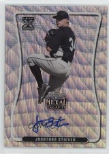 2020 Leaf Metal Draft Silver Wave Jonathan Stiever #BA-JS2 Auto 1g70