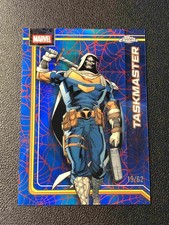 2026 Topps Chrome Marvel #173 Taskmaster Spider-Web Red/Blue Refractor /62