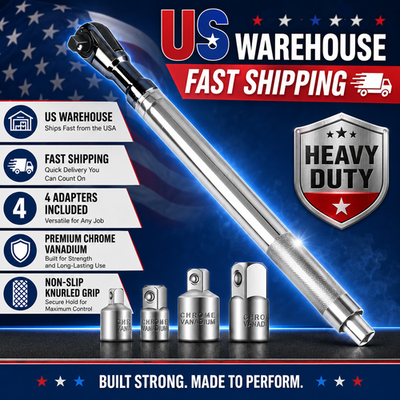 #ad 1 2quot; Offset Extension Wrench Impact Ratchet Extender for Electric Drill Adapter $24.99