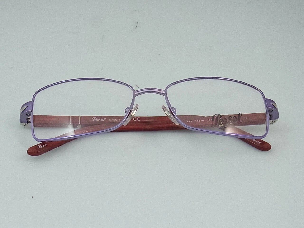 Persol 2334 V 780 53 16 135 Frames Reading Glasses Purple Full Rim No. 1/9