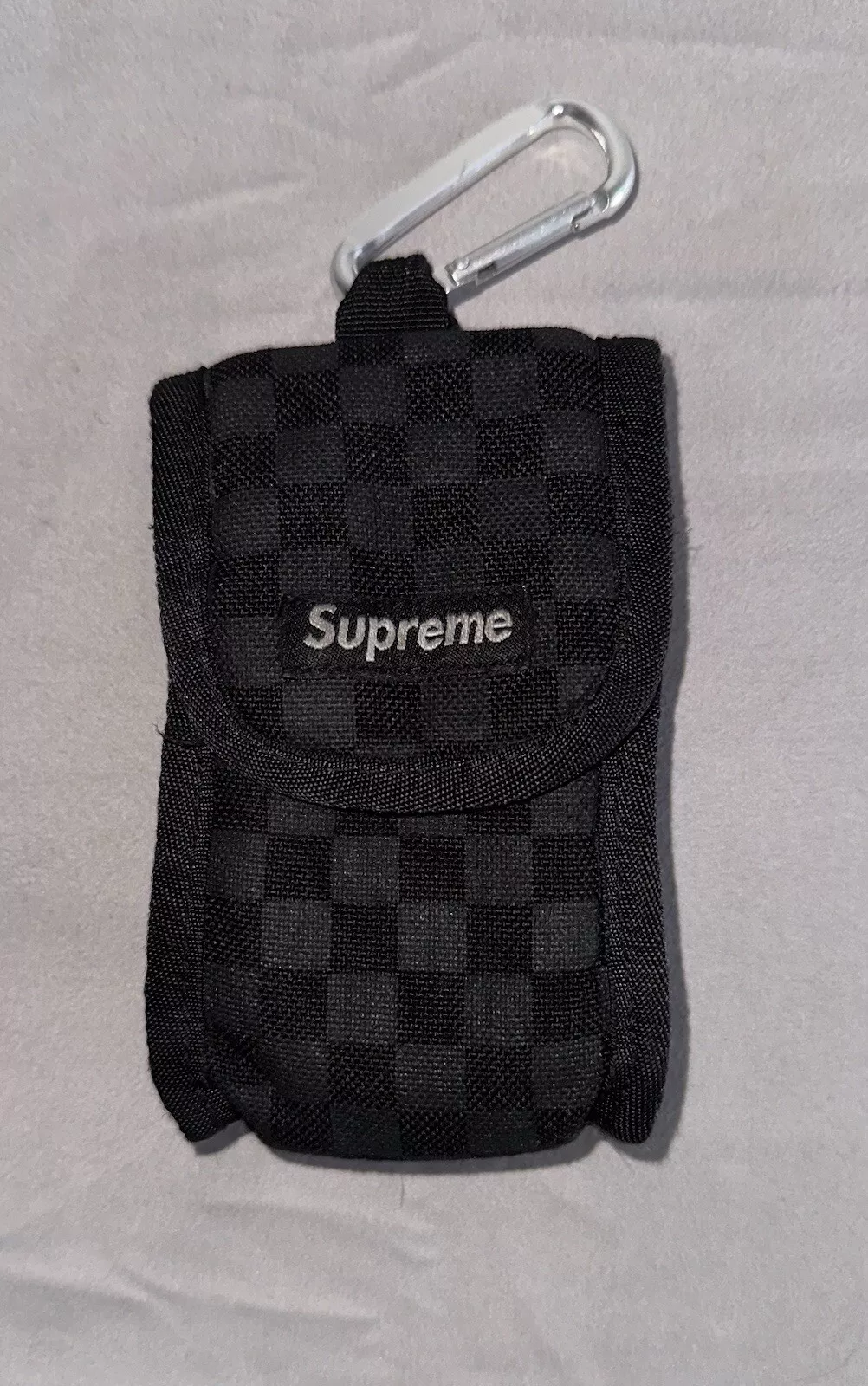 2011 Supreme Checkerboard appareil photo boîte logo noir