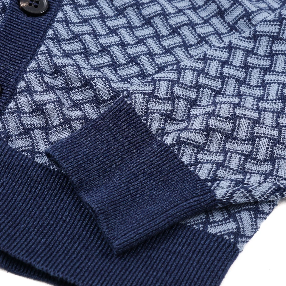 Drumohr Biscottino Knit Linen-Cotton Cardigan Sweater M (Eu 50) NWT - Image 3 of 4