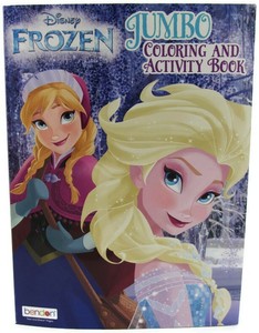 Disney Frozen Sister Forever Jumbo Coloring Activity Book for Kids Elsa