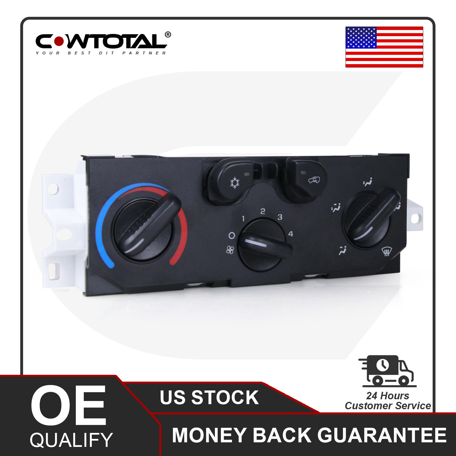 A/C Heater Control Switch Panel 15221922 fit 2004-2012 Chevy Colorado GMC Canyon