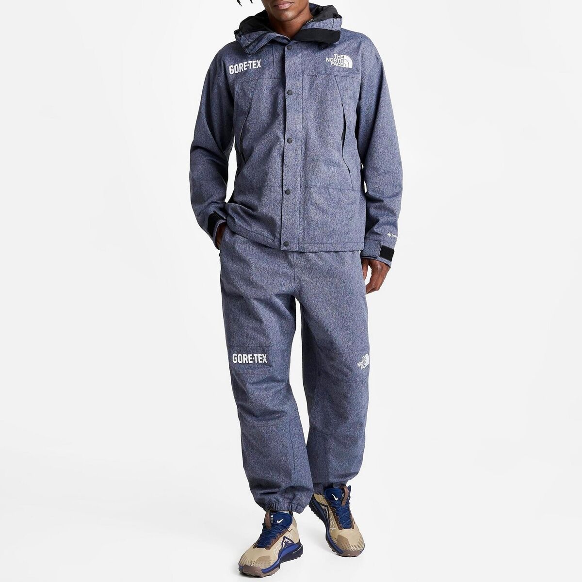 THE NORTH FACE GORE-TEX Gtx 2L MOUNTAIN JACKET+PANT Suit Set THE NORTH FACE GORE-TEX Gtx 2L MOUNTAIN JACKET+PANT Suit Set