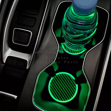 2x Night Light Car Cup Holder Mat Coaster Pad Auto Interior Accessories Gift 2x Night Light Car Cup Holder Mat Coaster Pad Auto Interior Accessories Gift