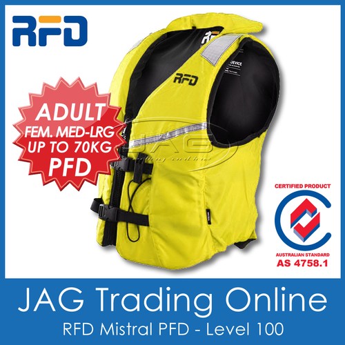 RFD MISTRAL FEM ADULT ML 70KG PFD LIFE JACKET 100N Level 100