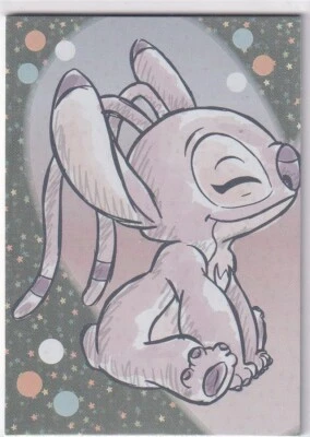 Figurina Panini 2025 Stitch Sparkling Fun Trading Card n.98 Stella - Star Holo