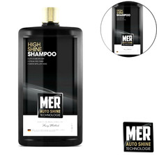 MER High Shine Car Shampoo 1 Litre Glossy Streak Finish Water Repellent MASSH1 *