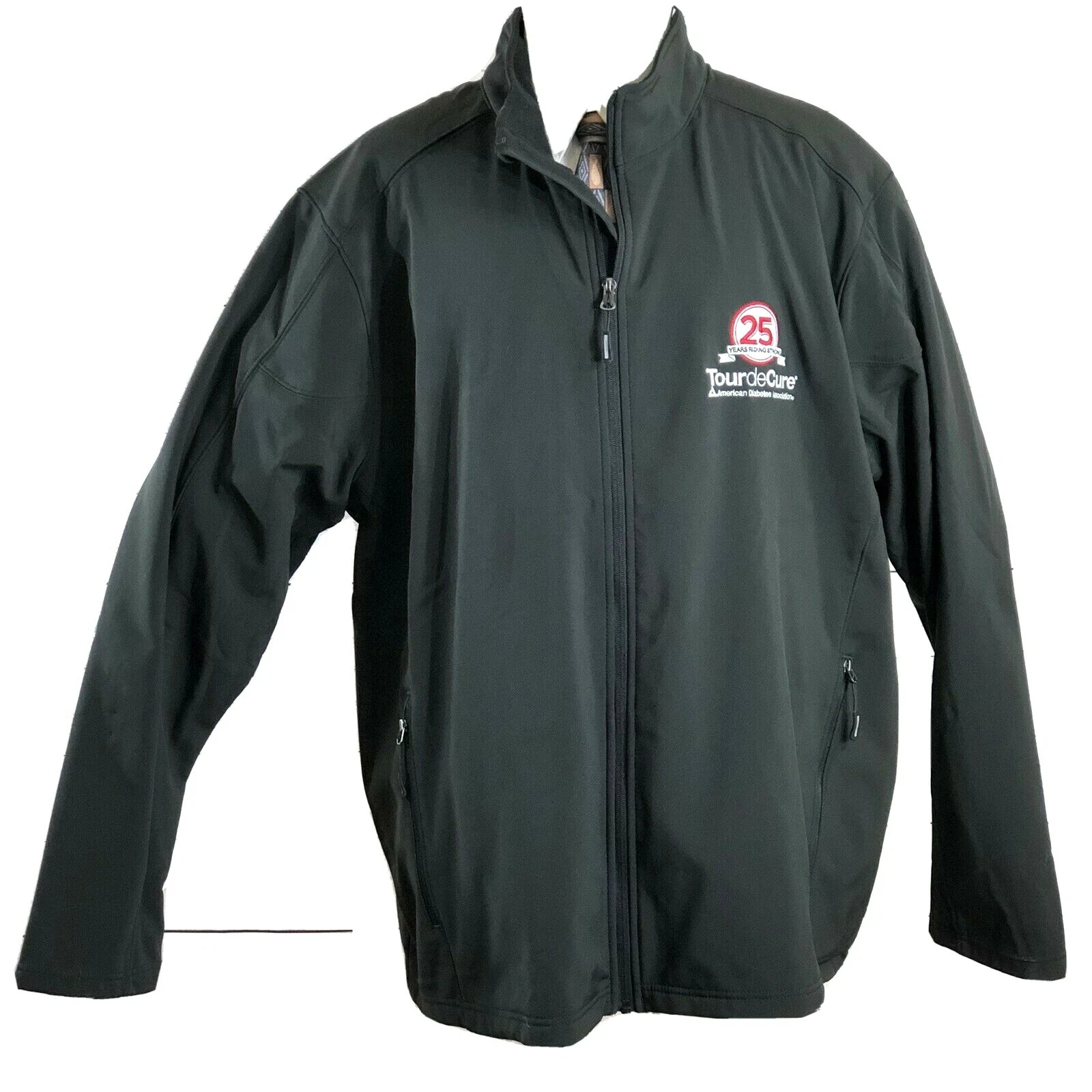 Core 365 North End Mens size XXL Soft Shell Jacket Logik Tour DeCure Black Coat