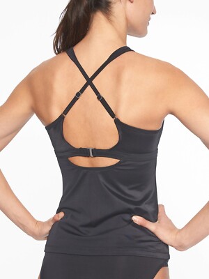 【C】 ATHLETA Ibiza Geo Bra Cup Tankini Swim Surf Top #211846 NWT! 32B/C