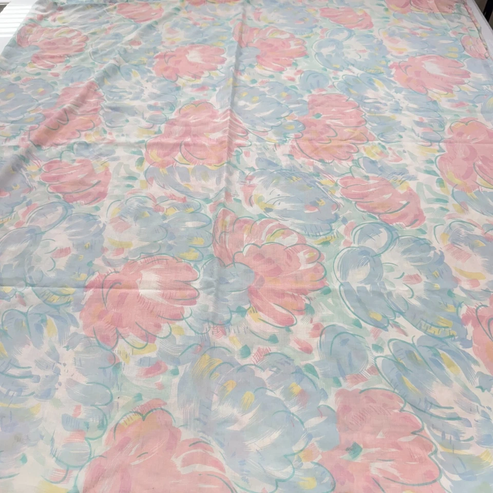 винтажный плоский лист королева розовый зеленый цветочный акварель смесь y2k 90-х - Изображение 3 из 4