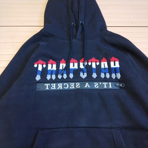 Trapstar Hoodie Small S schwarz Herren Chenille Decoded 2.0 Langarm Sweatshirt - Bild 5 von 22