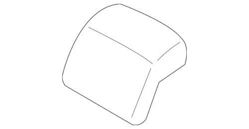 Genuine Ford 2017-2020 Fusion Police Responder Headrest Cover HS7Z*54611A08*BG
