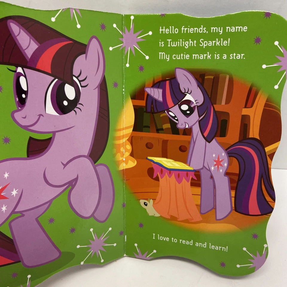 My Little Pony Hasbro Twilight Sparkle's Magical Journey Board Book - Image 2 of 4