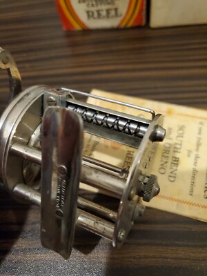 リール SOUTH BEND Anti-Back Lash 1000. South Bend USA Anti backlash No 1000 Model D bait casting