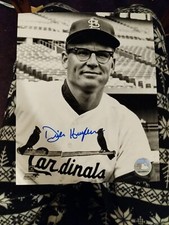 Dick Hughes Signed Licensed 8X10 Photo ST LOUIS CARDINALS 