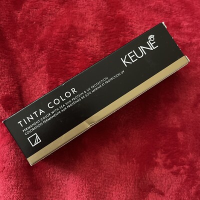 KEUNE TINTA COLOR Permanent Hair Color 2.1 fl.oz / 60ml Tube #6.38 Dark Golden